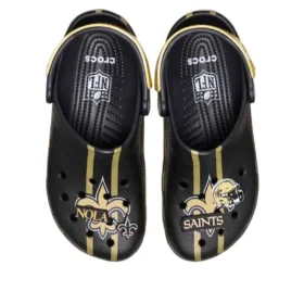 Crocs x NFL Classic Clog New Orleans Saints „Black Gold“