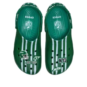 Crocs x NFL Classic Clog New York Jets „Grün-Weiß“