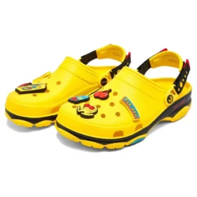 Crocs x Pac-Man Classic Clogs „Gelb-Schwarz“