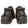 Crocs x Simon Rocha Ballerina-Plateausandalen „Espresso“