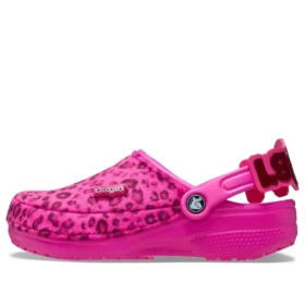 Crocs x Stray Rats Classic Clog „Blurry Pink Leopard Print“