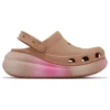 Crush Color Dip Clogs „Tan Pink“