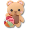 „Cutie Beach Bear“ Jibbitz-Anstecker