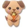Cutie Ice Cream Puppy Jibbitz™-Anstecker