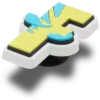 Disney-Figuren-Buchstabe F Jibbitz™-Anstecker