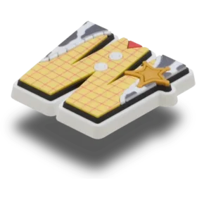 Disney-Figuren-Buchstabe W Jibbitz™-Anstecker