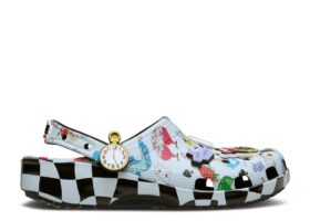 Disney x Classic Clog „Alice im Wunderland – Charakter-Print“