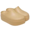 Dylan Platform Clog „Wheat“
