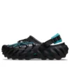 Echo Clog mit reflektierenden Schnürsenkeln „Black Teal“