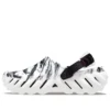 Echo Tiger Clog „White Black“