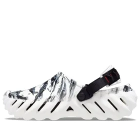 Echo Tiger Clog „White Black“