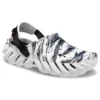 Echo Tiger Clog „White Black“