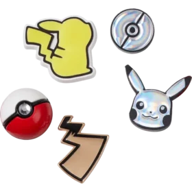 Elevated Pokémon 5er-Pack Jibbitz-Schuhanhänger Elevated Pokémon 5er-Pack Jibbitz-Schuhanhänger
