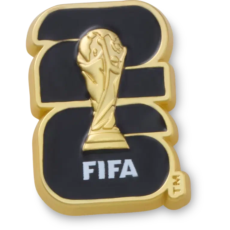 FIFA-Weltmeisterschaft 2026 – Trophäe Jibbitz-Anstecker FIFA-Weltmeisterschaft 2026 – Trophäe Jibbitz-Anstecker
