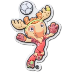 FIFA-Weltmeisterschaft Kanada – Maskottchen-Jibbitz-Anstecker