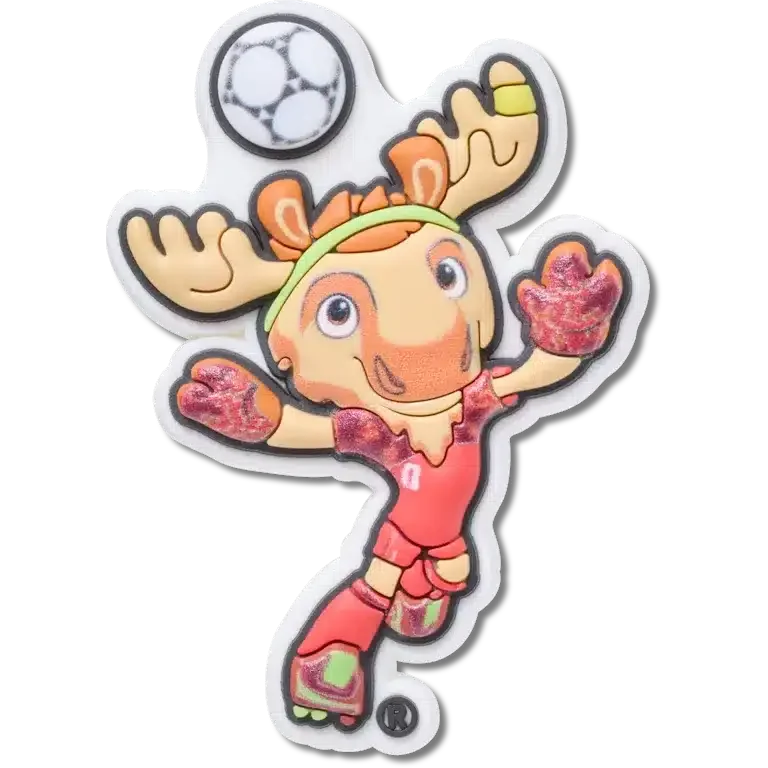 FIFA-Weltmeisterschaft Kanada – Maskottchen-Jibbitz-Anstecker FIFA-Weltmeisterschaft Kanada – Maskottchen-Jibbitz-Anstecker