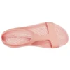 Flache rosa Sandalen