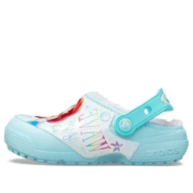 Fun Lab Disney „Die kleine Meerjungfrau“-Clogs „Sky Blue White“