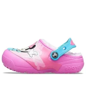 Fun Lab Disney Minnie Clogs mit Futter „Pink Blue“