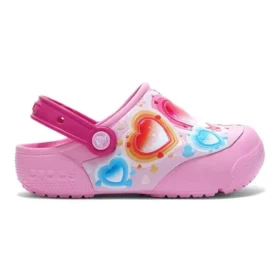 Fun Lab Heart Lights Clogs „Pink Blue“