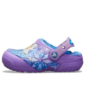 Fun Lab Lined Frozen Clogs „Purple Blue“