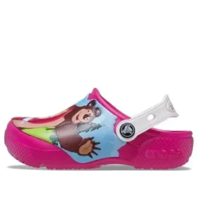 Fun Lab Mascha und der Bär Patch Clogs „Candy Pink“