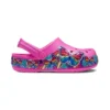 Fun Lab Multi Butterfly Band Clogs „Pink Blue“