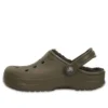 Gefütterte Winter-Clogs „Walnut Espresso“