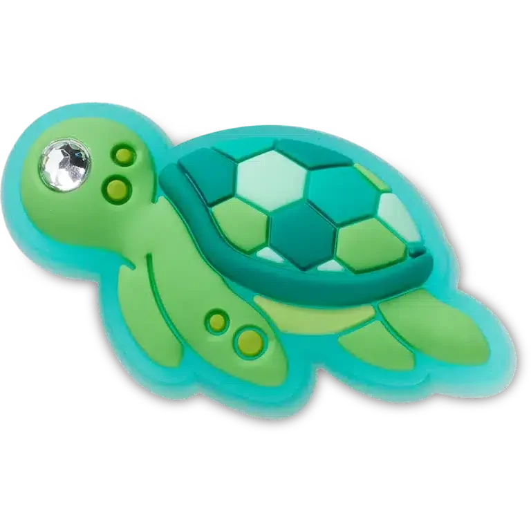 Gem Sea Turtle Jibbitz™-Anstecker Gem Sea Turtle Jibbitz™-Anstecker