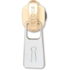 Gold- und Silber-Zipper-Jibbitz™-Anstecker