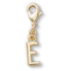 Goldener Buchstabe „E“ – Jibbitz-Anstecker