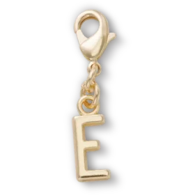 Goldener Buchstabe „E“ – Jibbitz-Anstecker