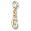 Goldener Buchstabe „G“ – Jibbitz-Anstecker
