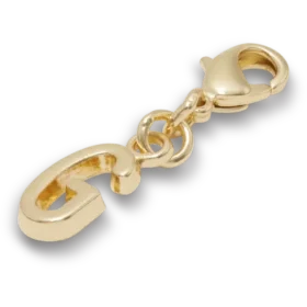 Goldener Buchstabe „G“ – Jibbitz-Anstecker