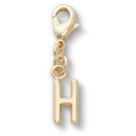 Goldener Buchstabe „H“ – Jibbitz™-Anstecker