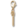 Goldener Buchstabe „I“ – Jibbitz™-Anstecker