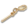 Goldener Buchstabe „I“ – Jibbitz™-Anstecker