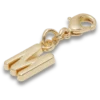 Goldener Buchstabe „M“ – Jibbitz-Anstecker
