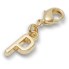 Goldener Buchstabe „P“ – Jibbitz™-Anstecker