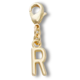 Goldener Buchstabe „R“ – Jibbitz-Anstecker