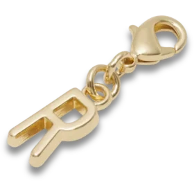 Goldener Buchstabe „R“ – Jibbitz-Anstecker
