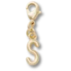 Goldener Buchstabe „S“ – Jibbitz-Anstecker
