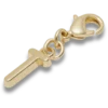 Goldener Buchstabe „T“ – Jibbitz-Anstecker
