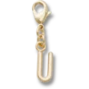 Goldener Buchstabe „U“ – Jibbitz™-Anstecker