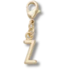 Goldener Buchstabe „Z“ – Jibbitz-Anstecker