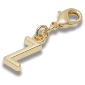 Goldener Buchstabe „Z“ – Jibbitz-Anstecker