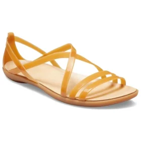 Goldfarbene Sandalen