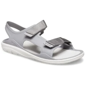 Graue Sandalen