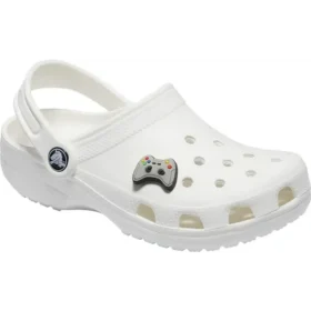 Grauer Jibbitz™-Schuhanhänger „Game Controller“