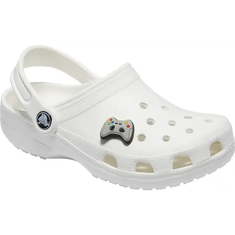 Grauer Jibbitz™-Schuhanhänger „Game Controller“ Grauer Jibbitz™-Schuhanhänger „Game Controller“